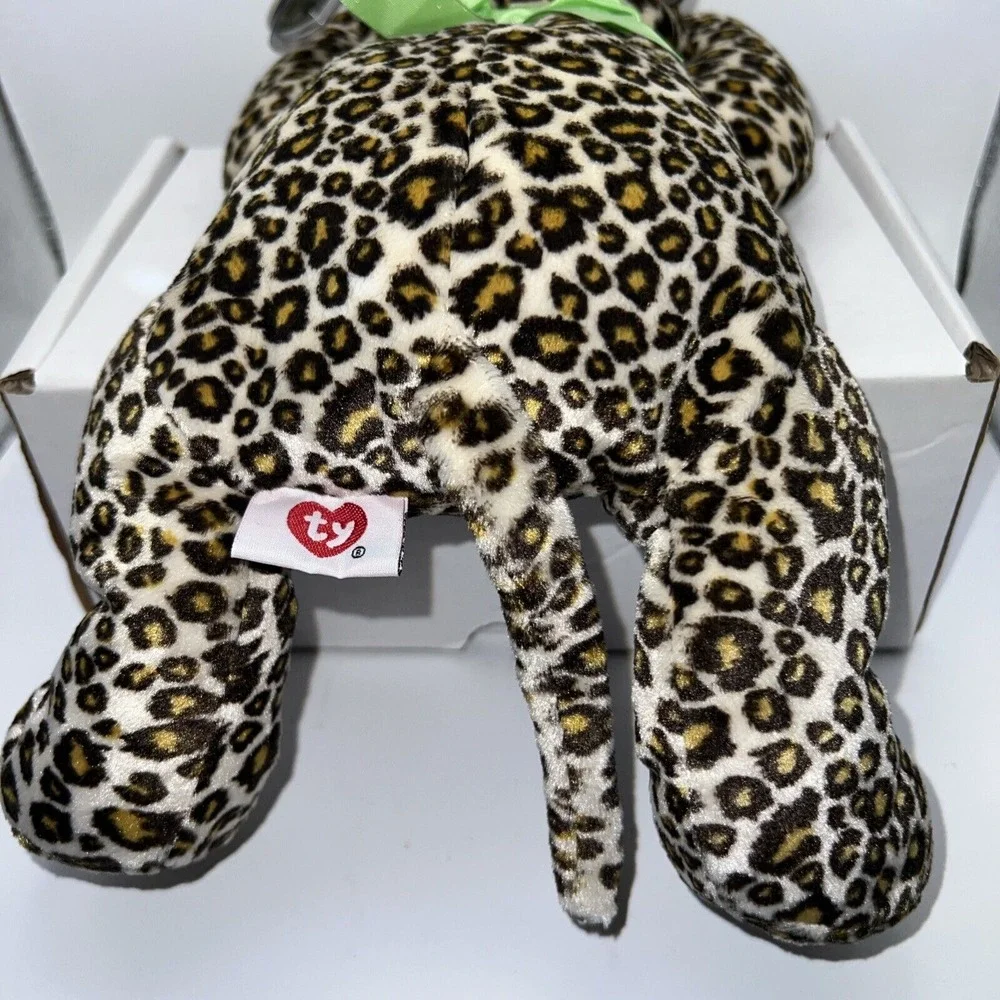 TY Speckles vintage 1996 pillow pal buddy the leopard 15